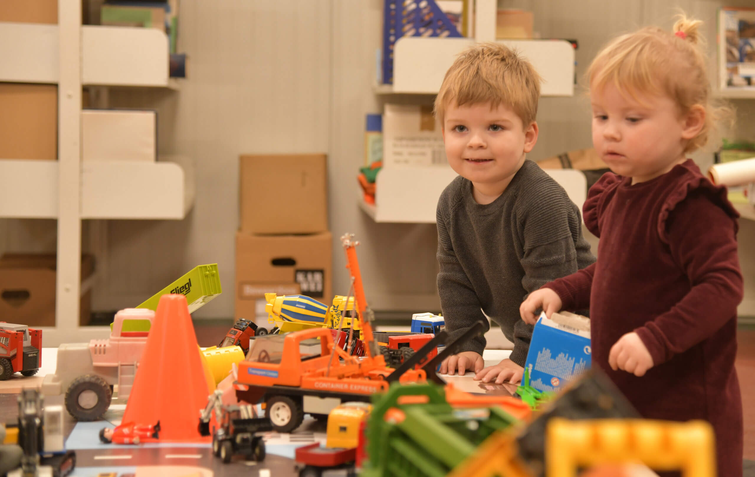 Kinderen - Bouwmachines Van Toen