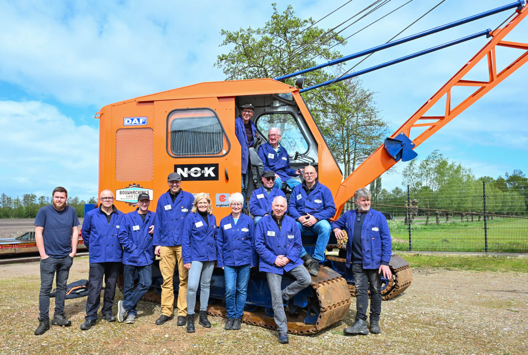 NCK 305B Dragline Naar Het Museum - Bouwmachines Van Toen